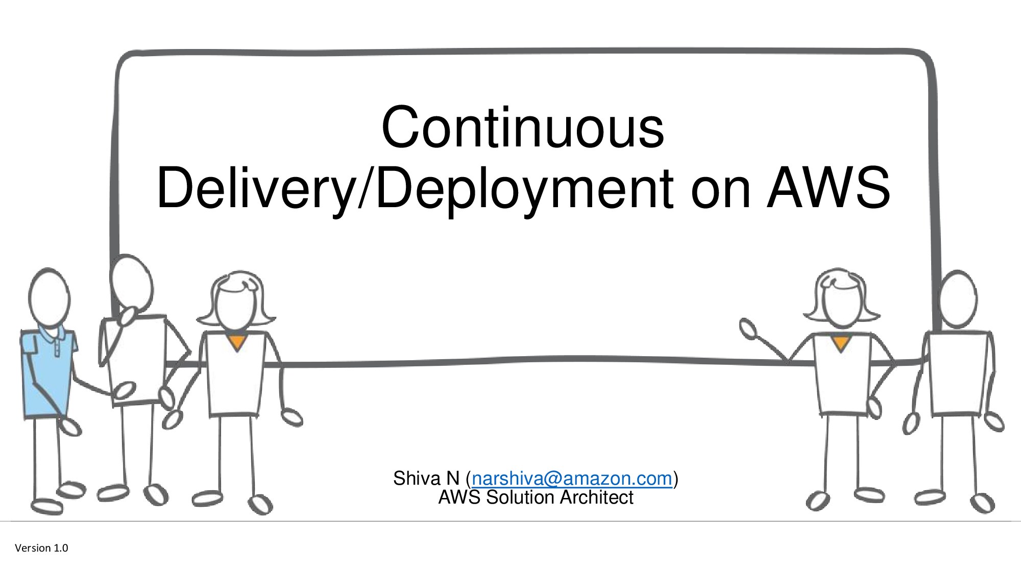 Continuous Delivery & Deployment on AWS