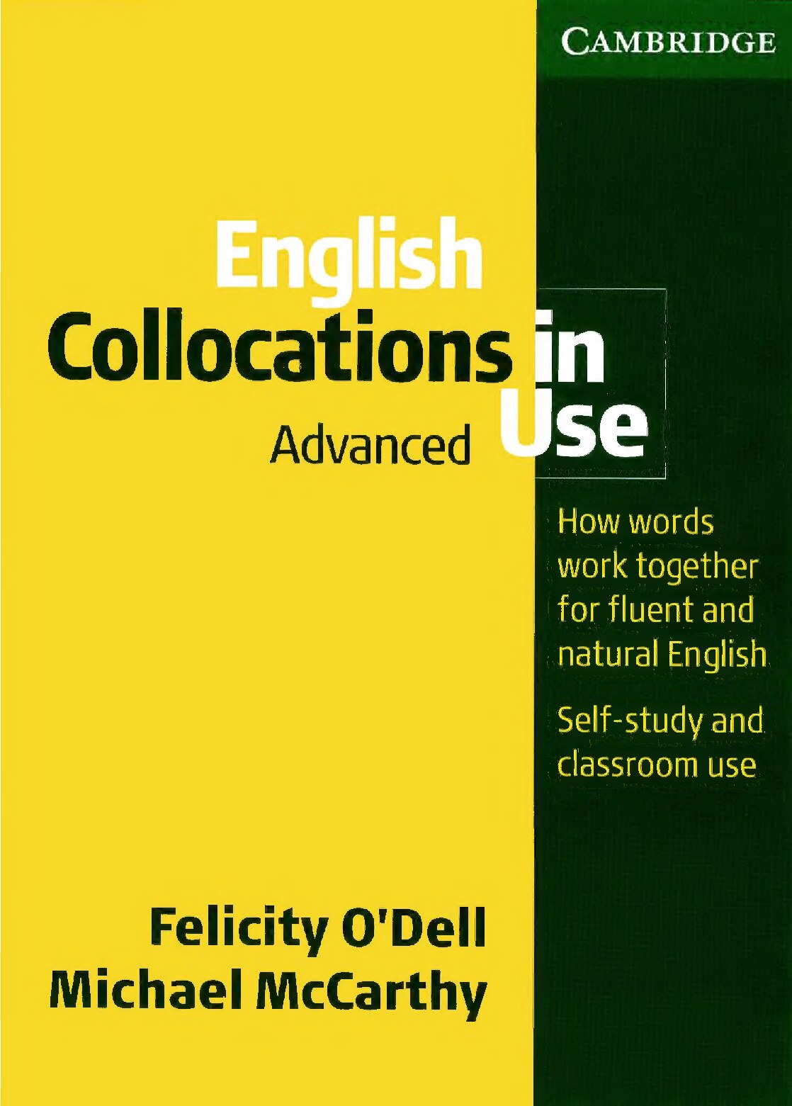 English Collocations In Use Advanced